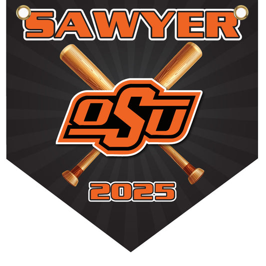 16" x 16" Home Plate Pennant - Cowboys