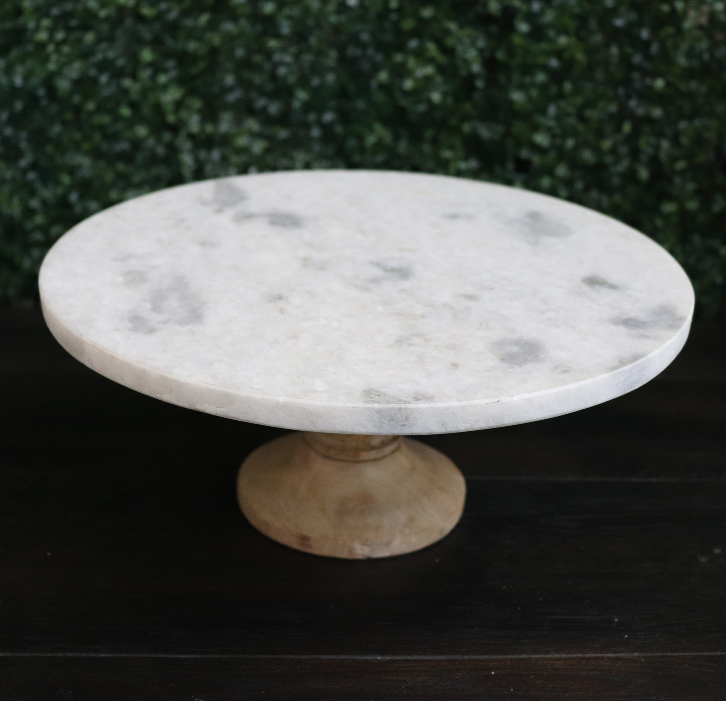 Marble N' Wood Dessert Tray