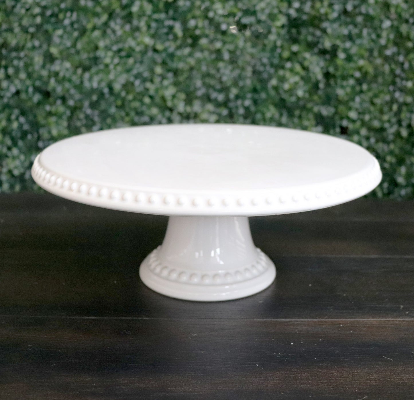White Round Dessert Stand