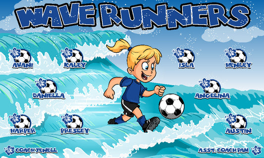 3'x5' Vinyl Banner - Wave Runners