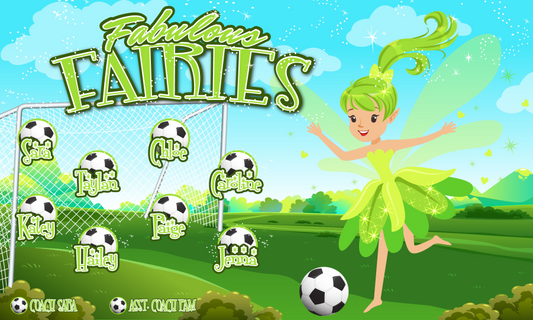 3'x5' Vinyl Banner - Fabulous Fairies