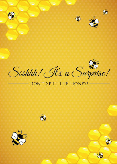 Mommy-To-Bee Baby Shower Invitations