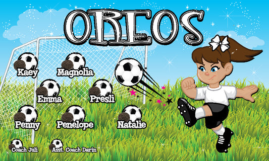 3'x5' Vinyl Banner - Oreos (Field)