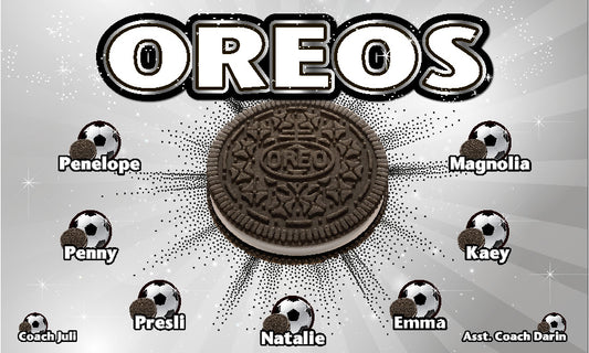 3'x5' Vinyl Banner - Oreos