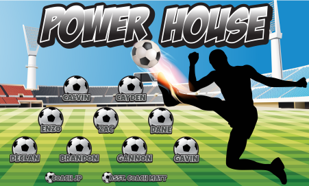 3'x5' Vinyl Banner - Power House