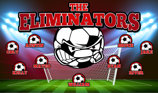 3'x5' Vinyl Banner - The Eliminators