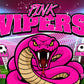3'x5' Vinyl Banner - Pink Vipers