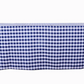 90x132 Buffalo Navy Polyester Rectangle Table Cloth