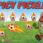 3'x5' Vinyl Banner - Spicy Pickles