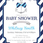 Ahoy, It's A Boy Baby Shower Invitations