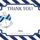 Ahoy, It's A Boy Baby Shower Thank You Cards
