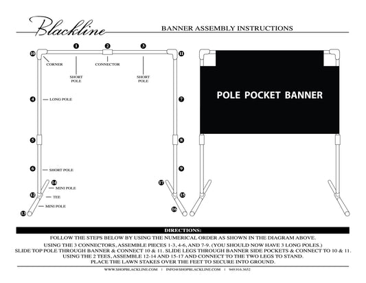 Pole Pocket Instructions