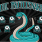 3'x5' Vinyl Banner - Blue Rattlesnakes