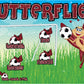 3'x5' Vinyl Banner - Butterflies