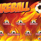 3'x5' Vinyl Banner - Fireball