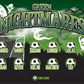 3'x5' Vinyl Banner - Green Nightmares