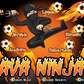 3'x5' Vinyl Banner - Lava Ninjas