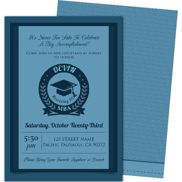 MBA Grad Invites – Blackline