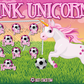 3'x5' Vinyl Banner - Pink Unicorns