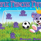 3'x5' Vinyl Banner - Purple Princess Puppies