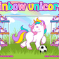 3'x5' Vinyl Banner - Rainbow Unicorns