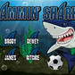 3'x5' Vinyl Banner - Slammin' Sharks