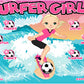 3'x5' Vinyl Banner - Surfer Girls