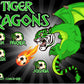 3'x5' Vinyl Banner - Tiger Dragons